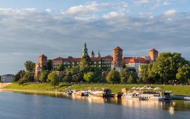 Selbstklebende Fototapete Krakau Krakau – Königsschloss auf dem Wawel