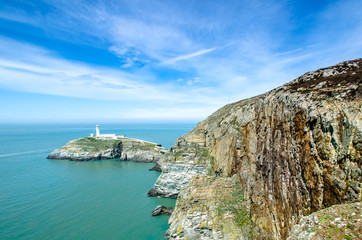 South Stack Lighthouse, Anglesey, North Wales, UK