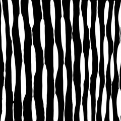 Fototapeta premium White and black grunge pattern. Background. Brush. Vector.