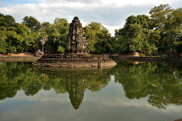 Obraz premium Der Prasat von Neak Pean