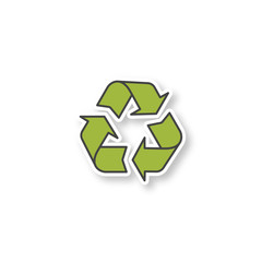 Obraz premium Recycle patch