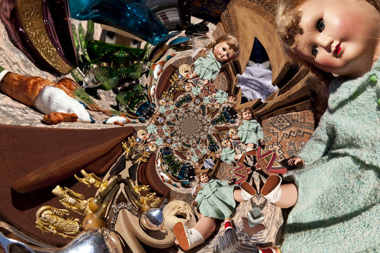 Kaleidoscopic Pattern of a Jumble Sale