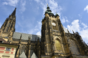 Fototapeta na wymiar La cathédrale Saint-Guy de prague