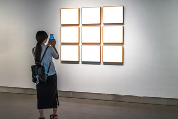 interior of gallery