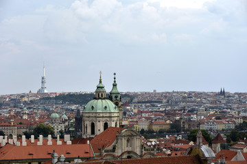 Fototapeta premium Prague (vue panoramique)