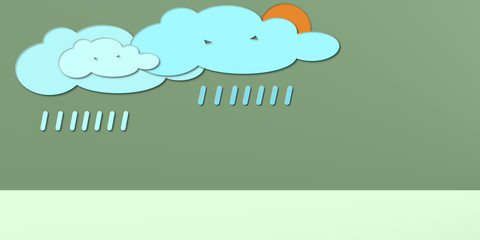 abstract clouds and rain backdrops