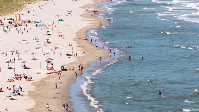 Ravenna Beach Italy Timelapse.