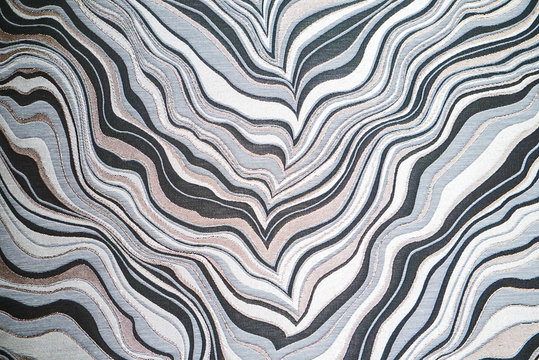 Modern Gray and White Marble Abstract Pattern