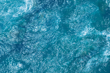 Abstract background blue sea water,