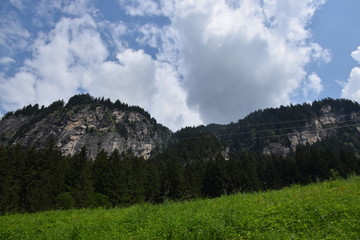 Fototapeta na wymiar landscape in the alps, austria