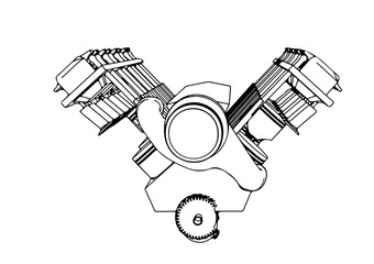 vector outline engine
