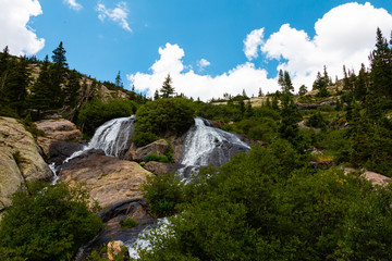 White Falls McCullough Gulch Trail Colorado