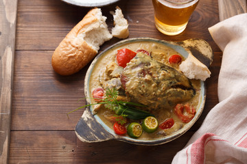 Curry fish head, Traditional singaporean cuisine