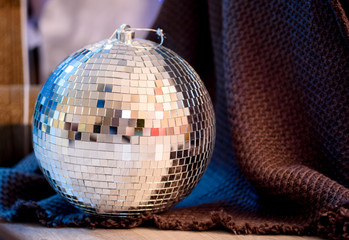 New Year's decor with kraisvym design and lights