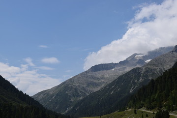 landscape in austria