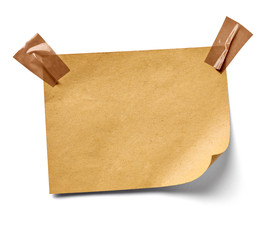 note paper blank sign tag label