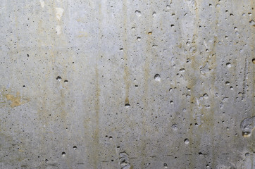 Concrete Wall Texture- Exposed Concrete. Blank Background
