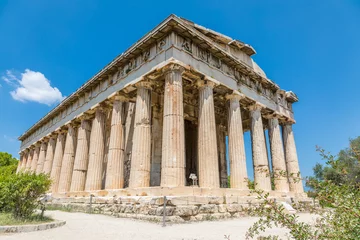 Foto op Canvas Temple d'Héphaïstos, Agora antique à Athènes © Pierre Violet