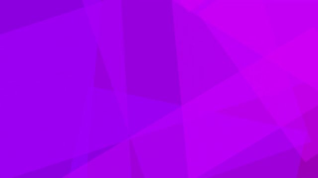 Purple angular shapes. Loopable motion background for reports and presentations