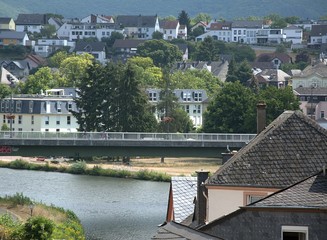 Naklejka premium Saarburg , panorama