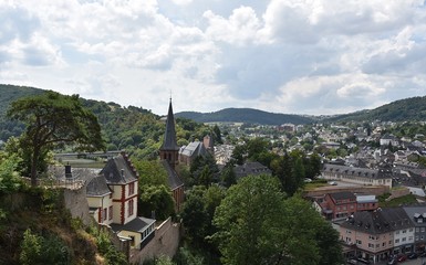 Fototapeta na wymiar Saarburg , panorama