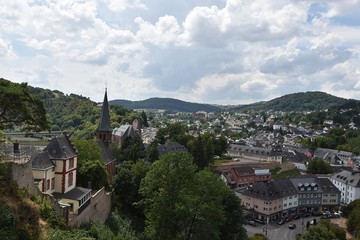 Fototapeta na wymiar Saarburg , panorama