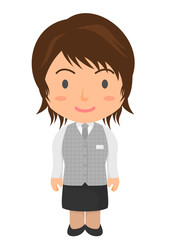 OL　会社員　女性