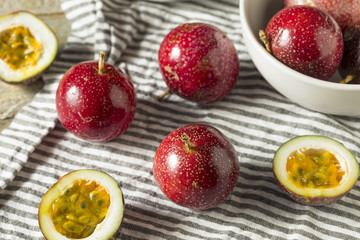 Red Organic Raw Passion Fruit