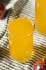 Sweet Yellow Passion Fruit Juice