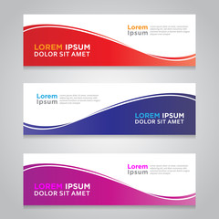 Design Banner. Abstract Background. Modern Web Template