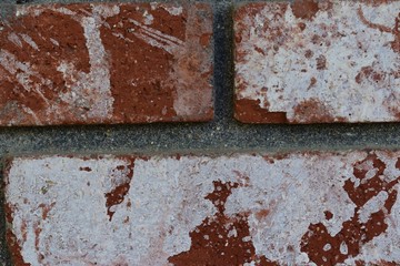 used red brick siding