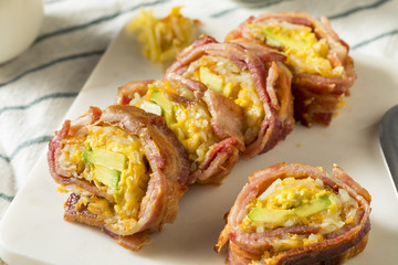 Homemade Savory Breakfast Sushi