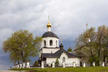 Fototapeta na wymiar Sviyazhsk, Russia, June 04, 2018: Church of Saints Constantine and Helena.