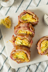 Homemade Savory Breakfast Sushi