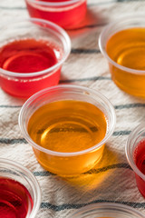 Homemade Sweet Alcoholic Gelatin Shots
