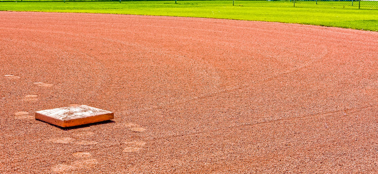 Tracks Rounding Third Base
