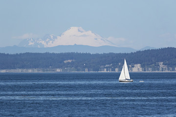 Summer time Sailing in the Waters of Washington State