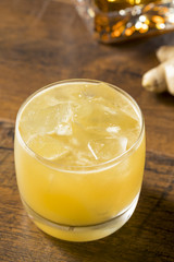 Alcoholic Scotch Penicillin Cocktail