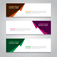 Vector design Banner background.