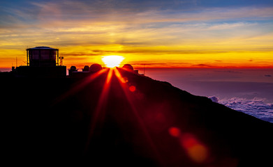 Fototapeta na wymiar Haleakala Observatory
