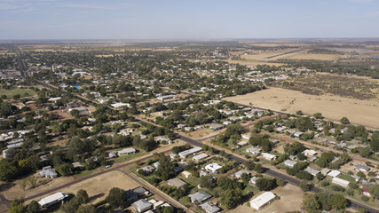 Town of  St George Queensland, Australia.