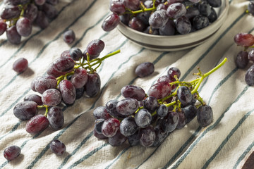 Raw Organic Purple Grapes