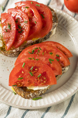 Trendy Homemade Tomato Toast