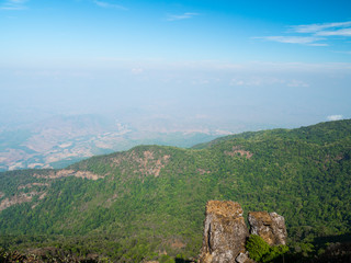 Fototapeta na wymiar Chiangmai Thailand.Goodview of Inthanon mountain.