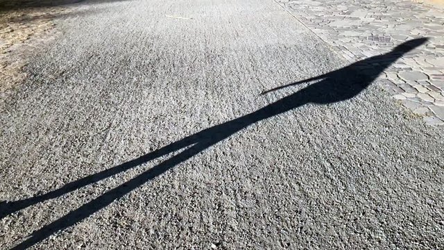 Following shadow of a person in 1080p only 4 times faster.