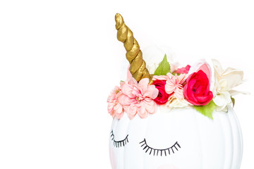 Unicorn pumpkin © arinahabich