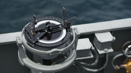 Navigation Bearing on board Navy ship