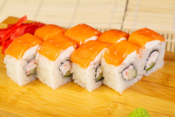 Delicious Philadelphia sushi