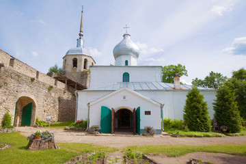 St. Nicholas Cathedral in the old fortress of the Porkhov city