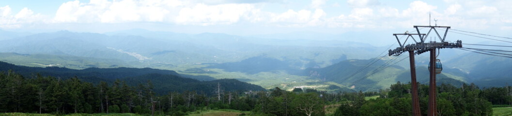 View from Mount Ontake, Japan